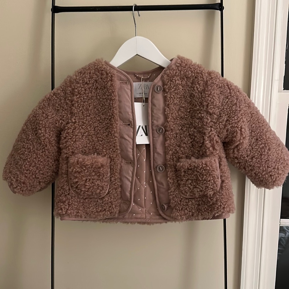 Zara button jacket/ brand new w tags